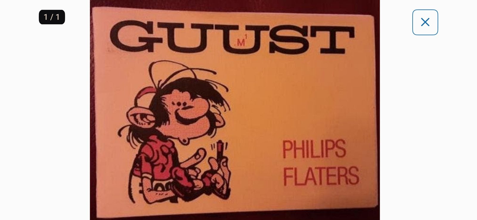 Guust mini serie deel 1, Eén stripboek, Ophalen of Verzenden, Gelezen