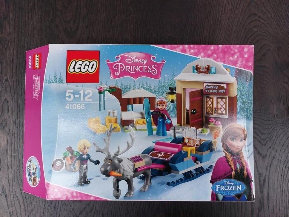 41066 lego Princess Frozen slee avontuur, Lego, Ophalen of Verzenden, Zo goed als nieuw, Disney