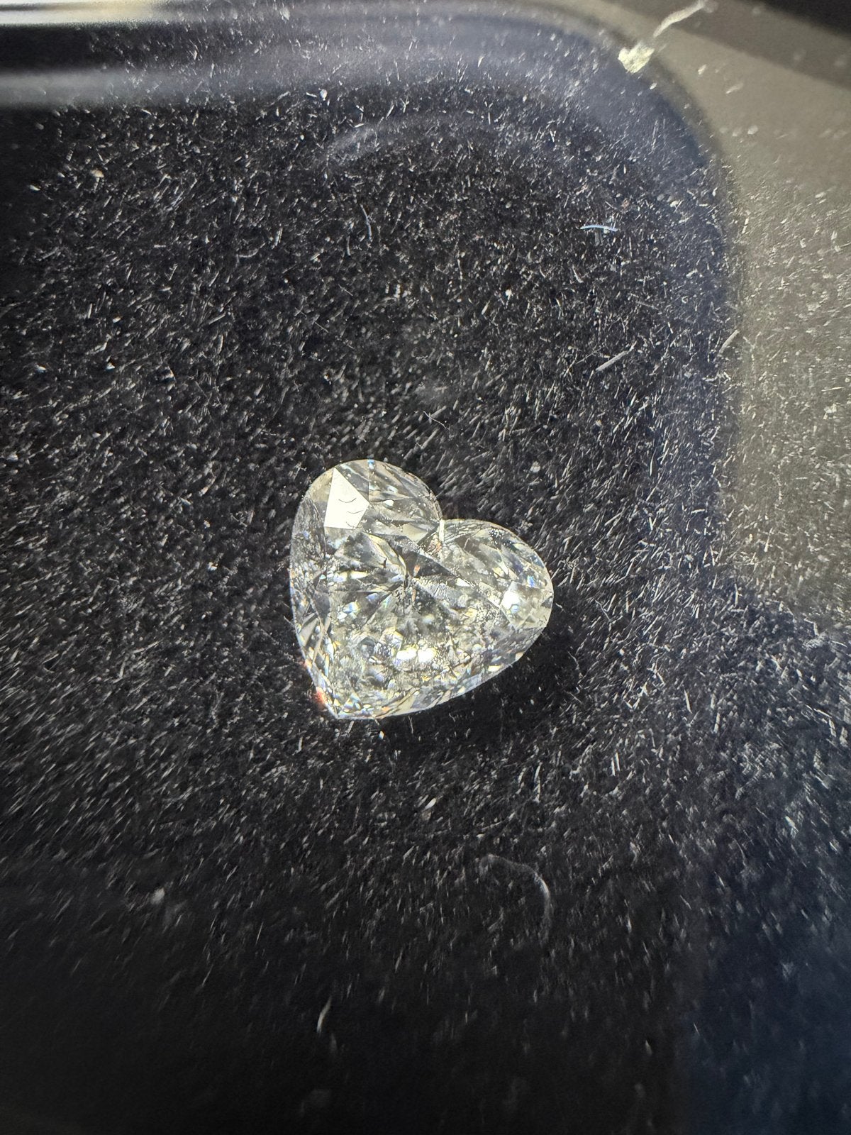 Natuurlijke Hartvormige Diamant 1.01ct - IGI Gecertificeerd, Ophalen, Nieuw