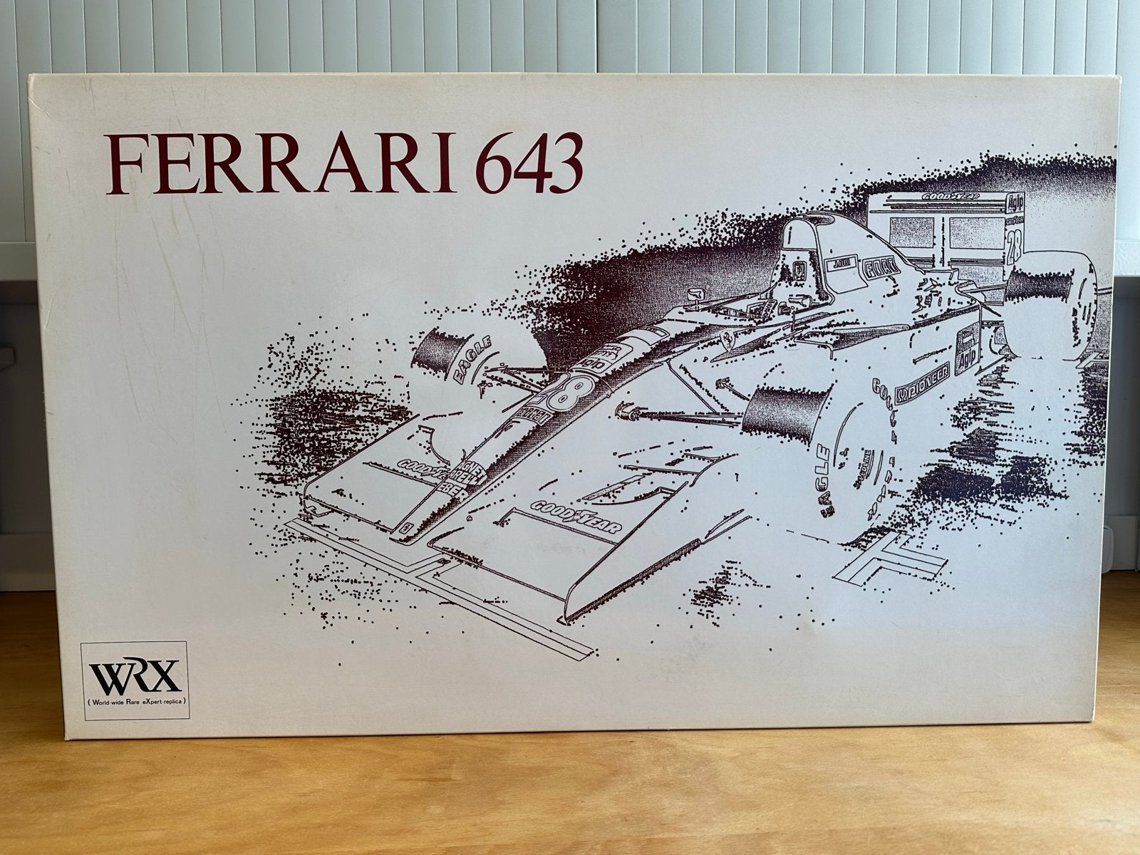 Rosso Ferrari 643 F1 1991 WRX Modelbouwkit, Ophalen of Verzenden, Zo goed als nieuw, Overige merken