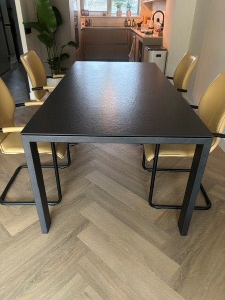 Uitschuifbare tafel eettafel Bert Plantagie Cervo, Ophalen, Overige materialen, 50 tot 100 cm, Zo goed als nieuw
