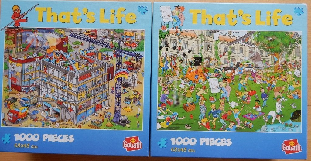 jan van haasteren, Hobby en Vrije tijd, Denksport en Puzzels, Ophalen, 500 t/m 1500 stukjes, Zo goed als nieuw