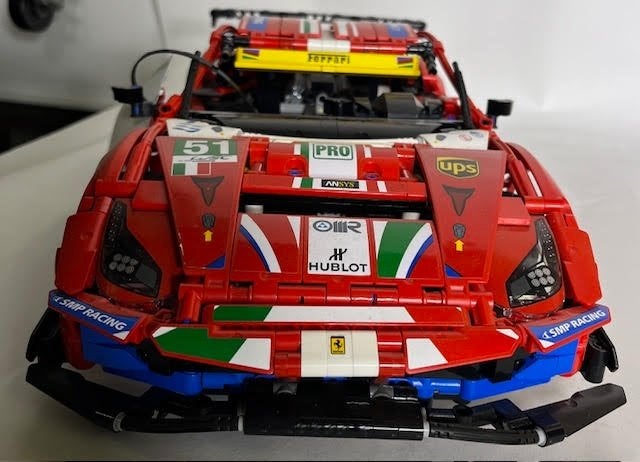 LEGO Tech. Ferrari 488 GTE AF Corse Raceauto met Handleiding, Gebruikt, Lego, Ophalen of Verzenden, Skcpmole@gmail.com