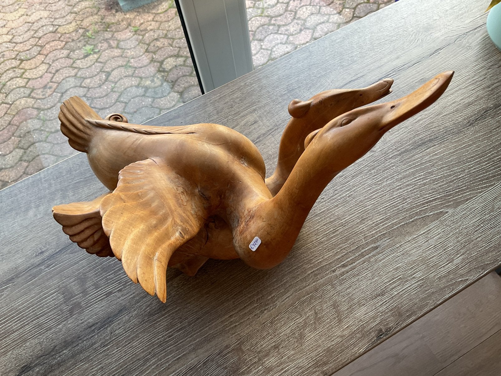 Houtsnijwerk van vogels, Antiek en Kunst, Ophalen, Houtsnijwerk, 20 - 50 cm, Hout