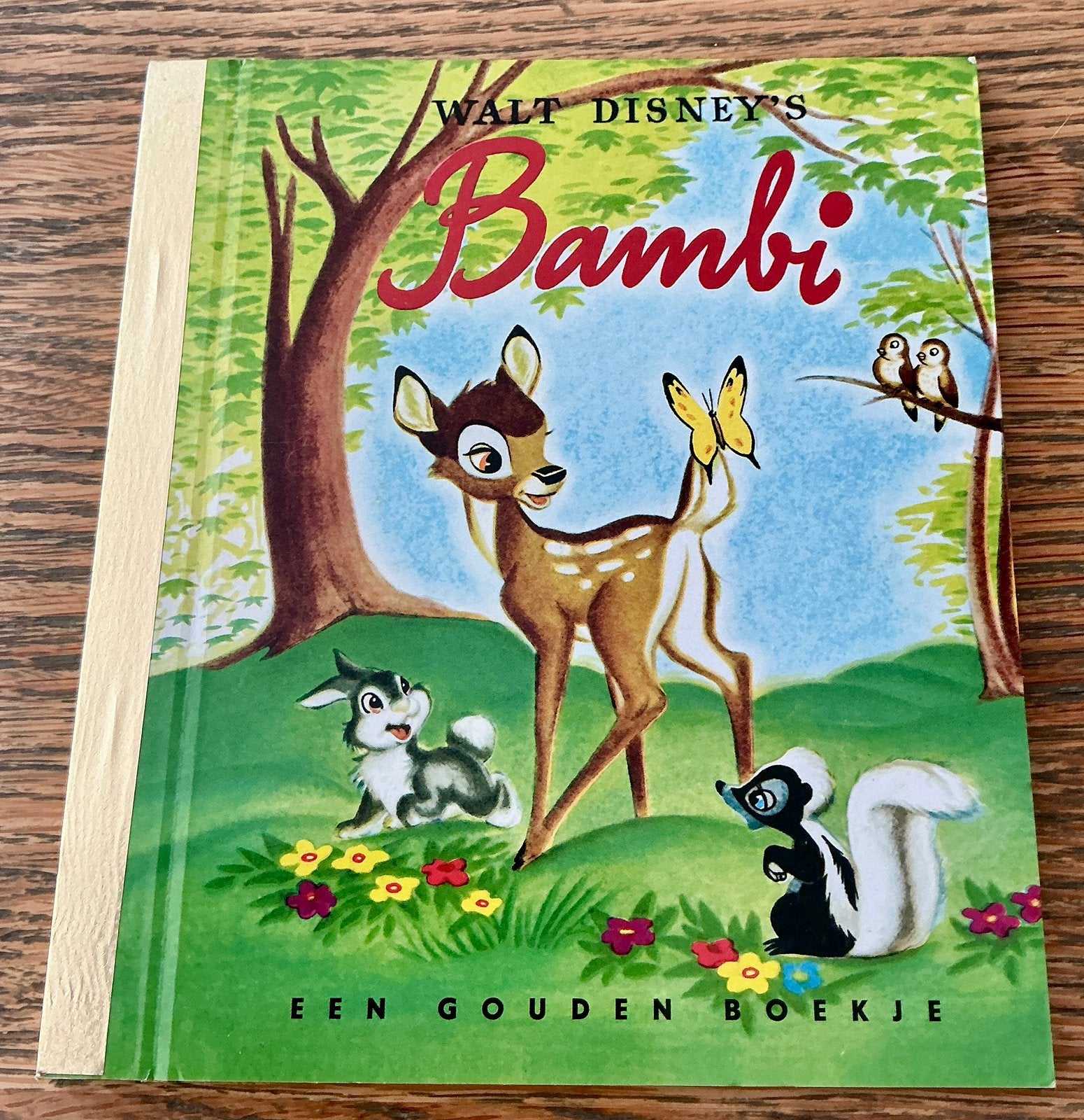 Een gouden boekje Bambi, Ophalen of Verzenden, Zo goed als nieuw, Fictie algemeen, Gouden boekje