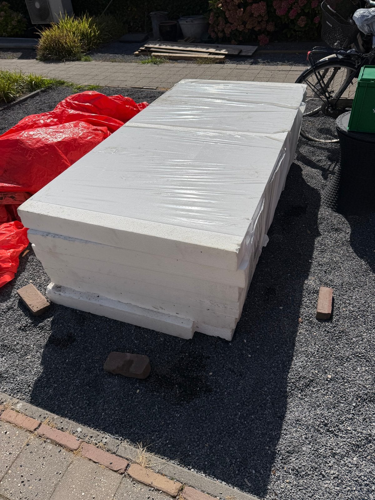 HISFA EPS 100 SE Isolatieplaten - 100 mm dik, Ophalen, Nieuw, 5 tot 10 m², Vloerisolatie