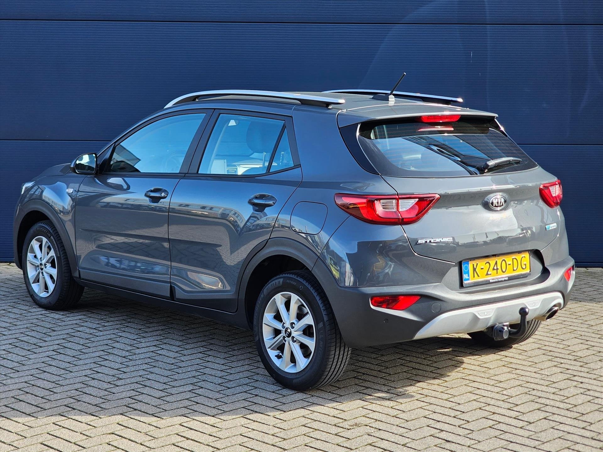 Kia Stonic 1.0 T-GDi 120pk DynamicLine Automaat | Trekhaak |, Auto's, 1160 kg, 450 kg, Gebruikt, Origineel Nederlands