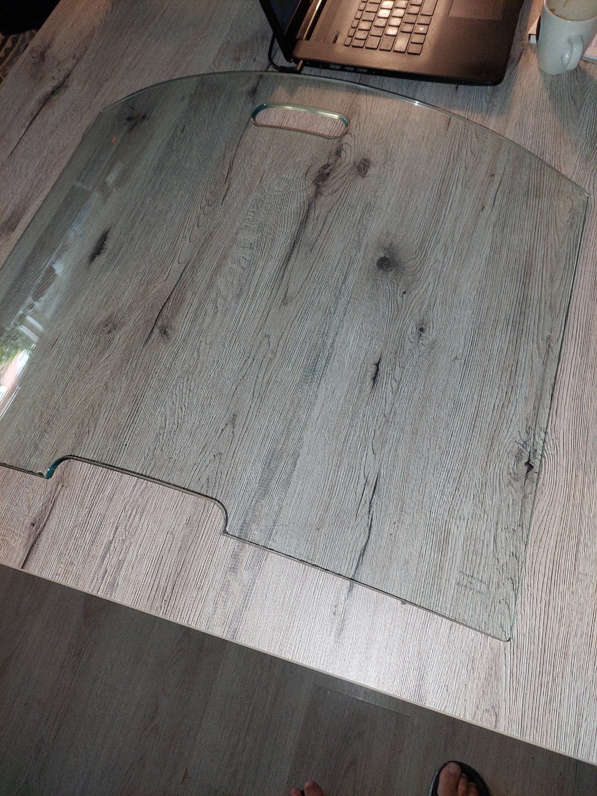Nieuw haardscherm van gehard glas, Huis en Inrichting, Ophalen of Verzenden, Nieuw, Overige soorten