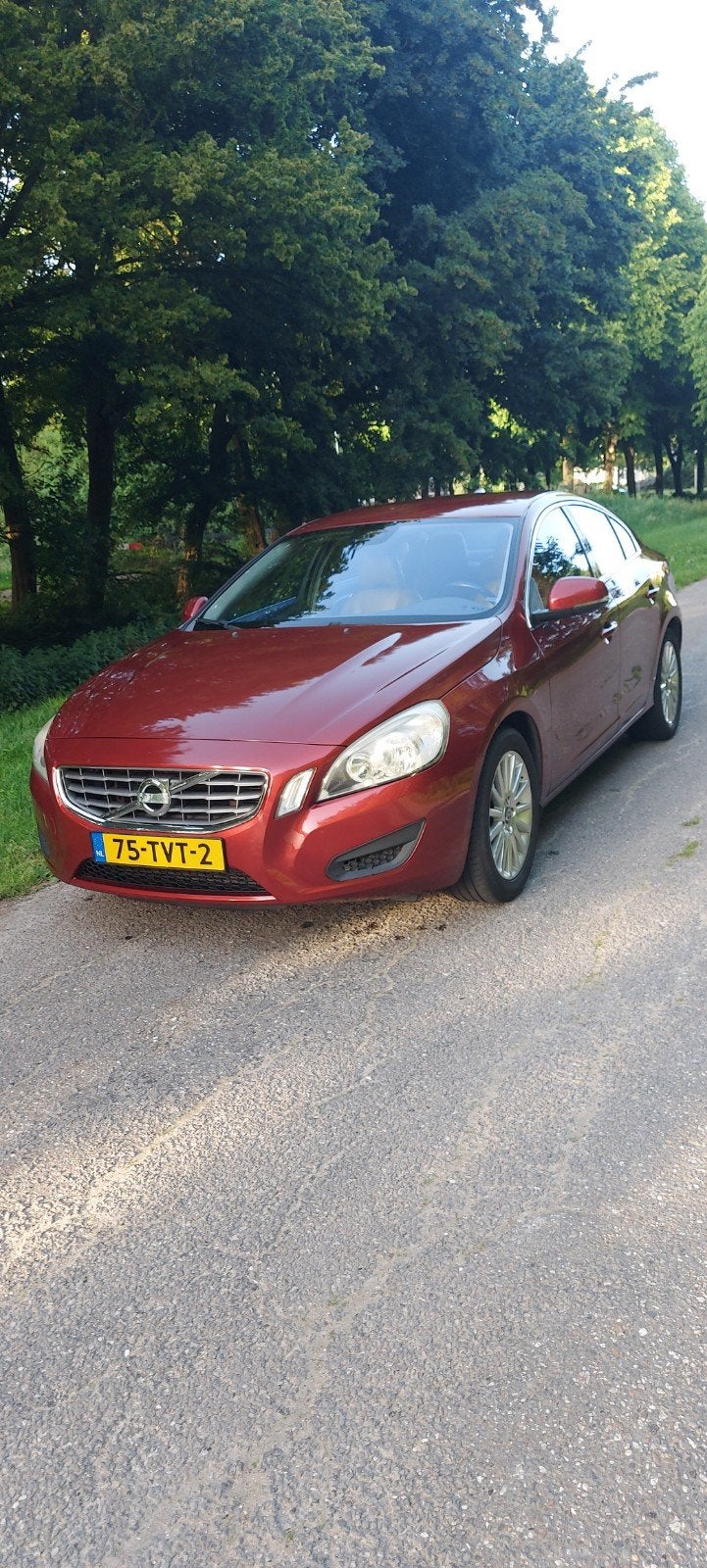 Volvo S60 1.6 T3 2012 Rood apk tot 03-06-2027, Auto's, Volvo, Particulier, S60, ABS, Airbags, Airconditioning, Automatische klimaatregeling
