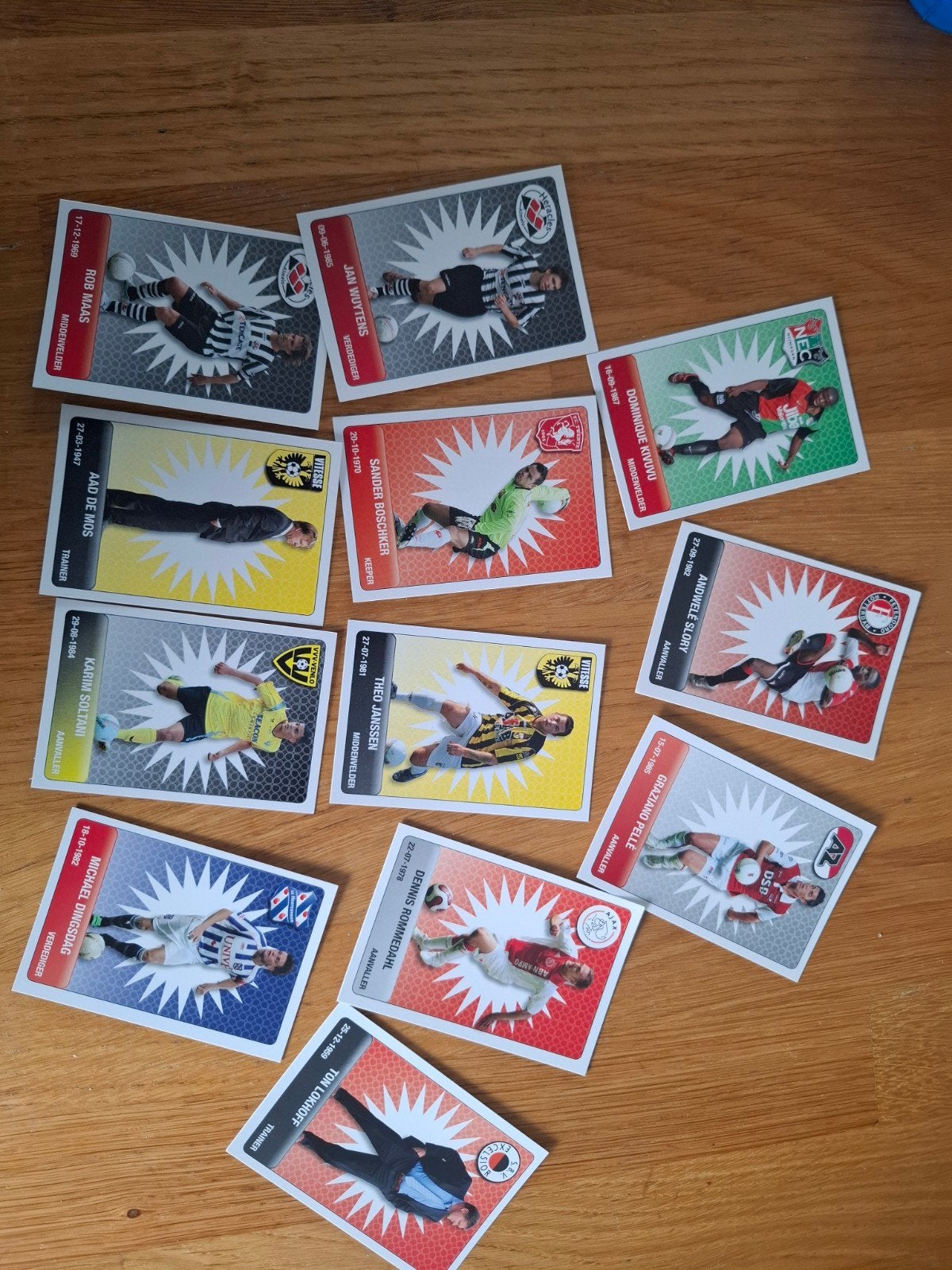 Voetbal Spelerskaarten - Diverse Clubs, Ophalen, Gebruikt, Overige binnenlandse clubs, Spelerskaart