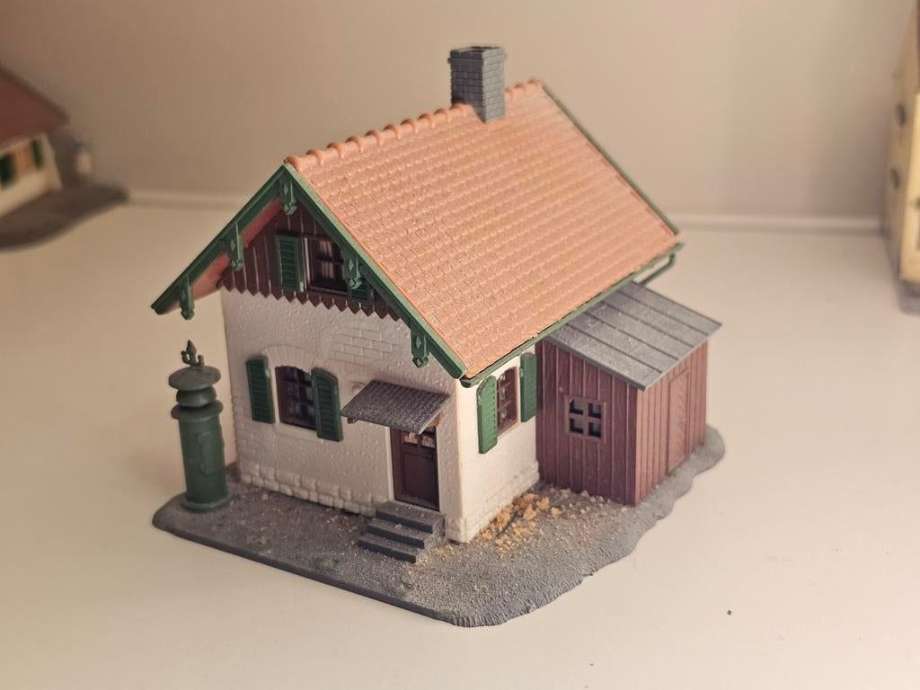 Modeltrein Ho huis, gebouw, baanwachters woning, Ophalen of Verzenden, Gelijkstroom, Wagon, Roco