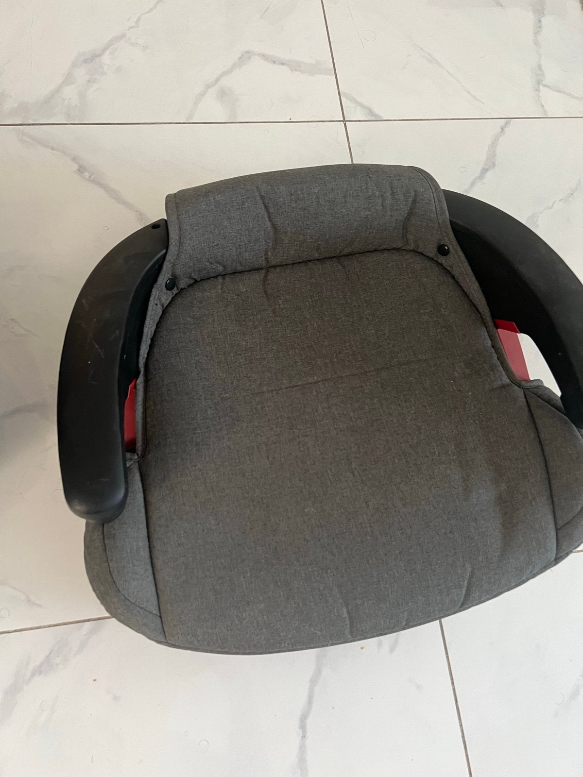 Autostoelverhoger - Grijs, Overige merken, 15 t/m 36 kg, Gebruikt, Autogordel