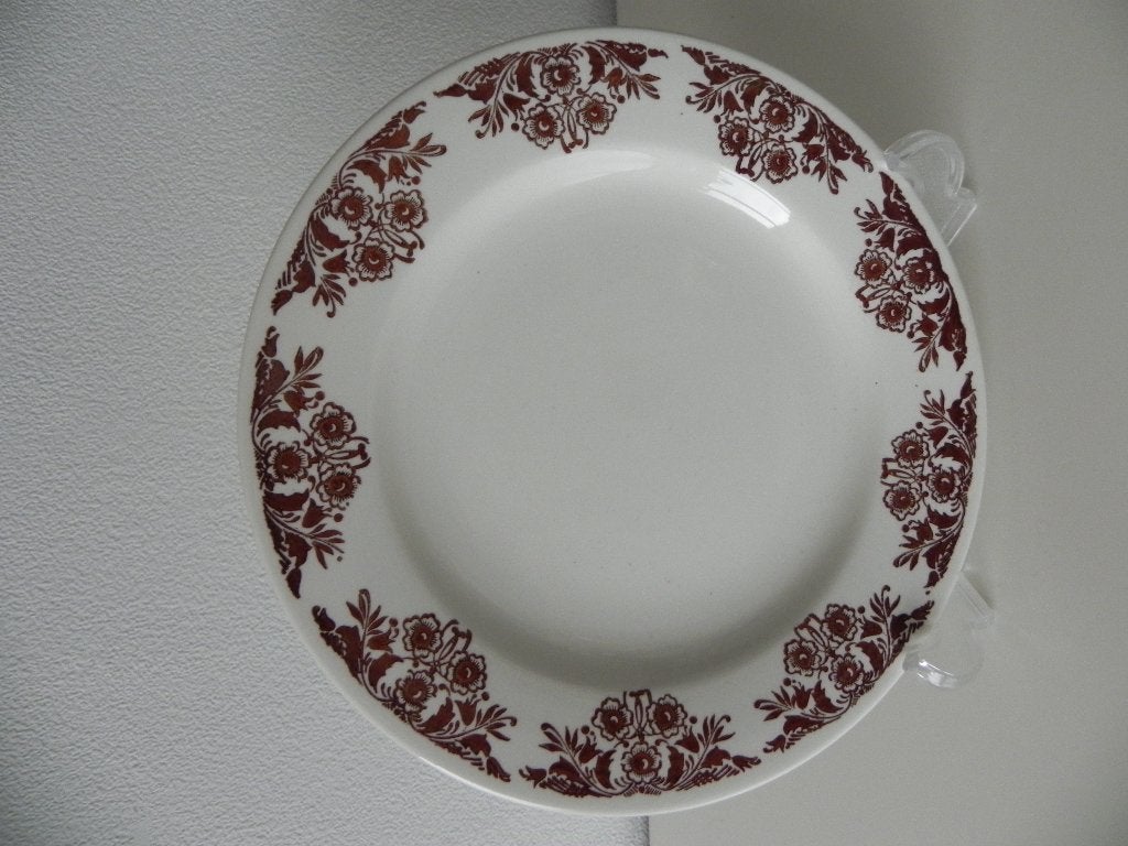 Boch la Louvière borden dinerborden spuitdecor, Ophalen