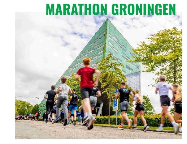 Startbewijs Marathon Groningen - Powered by Campus Groningen, Overige typen, Nieuw, Hardlopen, Ophalen