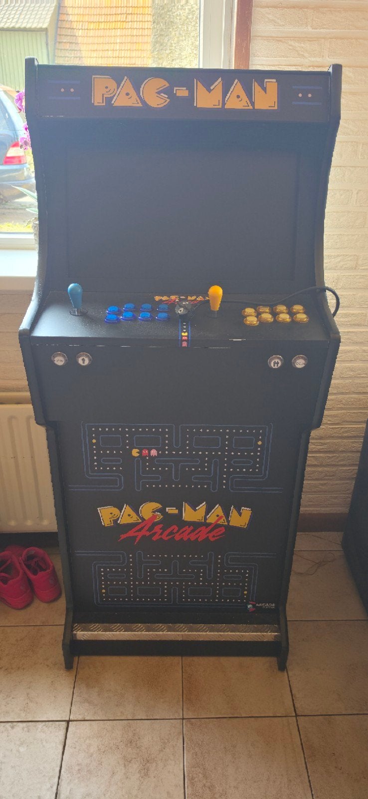 Pac-Man Arcade Machine met 11.256 spellen, Spelcomputers en Games, Ophalen, Overige genres, 2 spelers, Eén computer