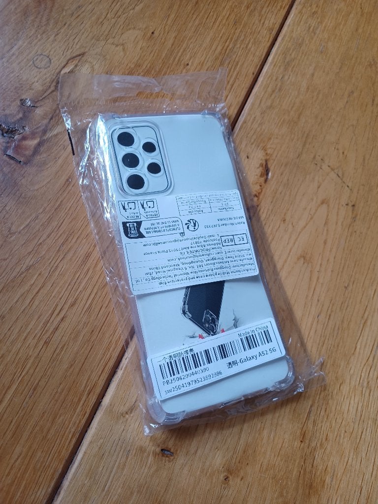 Transparant Samsung Galaxy A52 5g hoesje - nieuw, Ophalen of Verzenden, Nieuw, Frontje of Cover