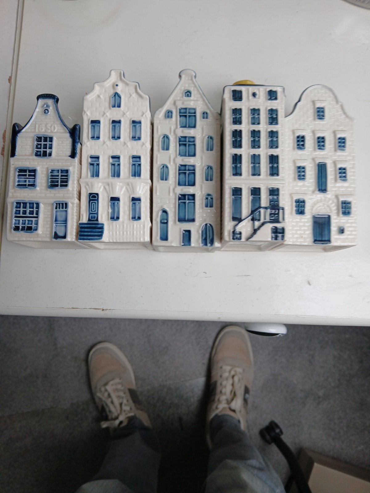 5 Klm huisjes   nr10 RIJN ENDE nrs 45  65  57  79, Verzamelen, KLM Huisjes, Ophalen of Verzenden, Zo goed als nieuw, 61 t/m 80