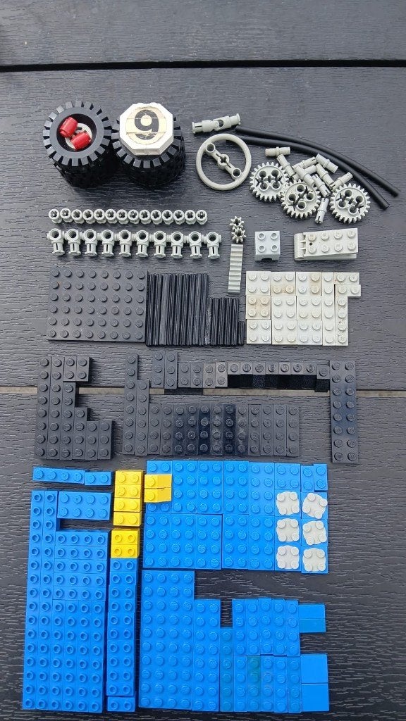 Lego Go kart 854, Gebruikt, Lego, Inclusief instructies, Ophalen of Verzenden