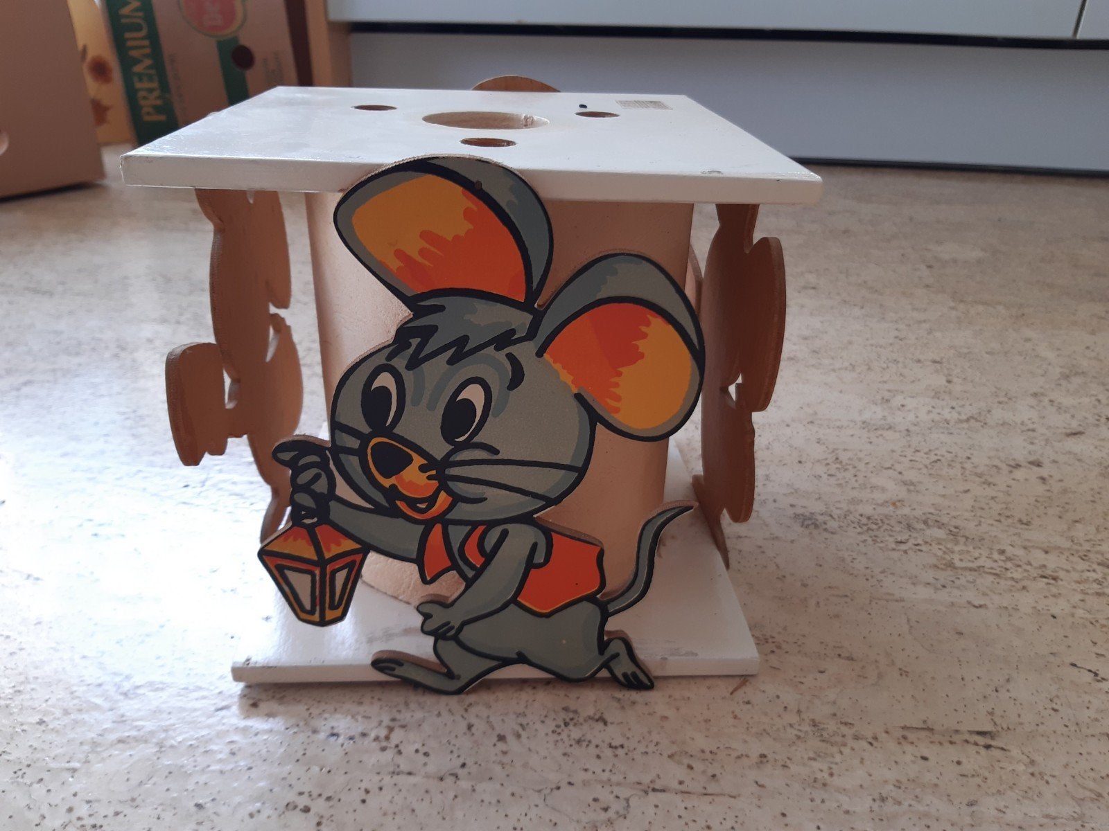 vintage hanglamp, Ophalen, Gebruikt, Lamp