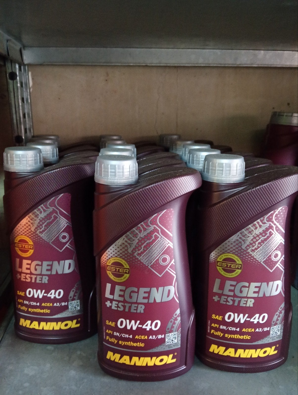 MANNOL Legend + Ester SAE 0W-40 Volledig Synthetische Olie, Ophalen of Verzenden, MANNOL, Niet gespecificeerd, Niet gespecificeerd