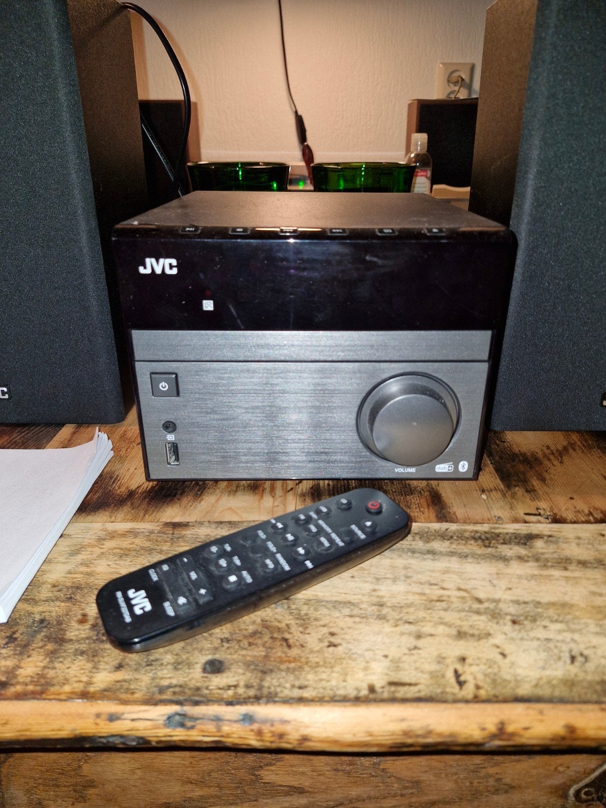 JVC mini stereo systeem, Ophalen, Zo goed als nieuw, JVC, Microset
