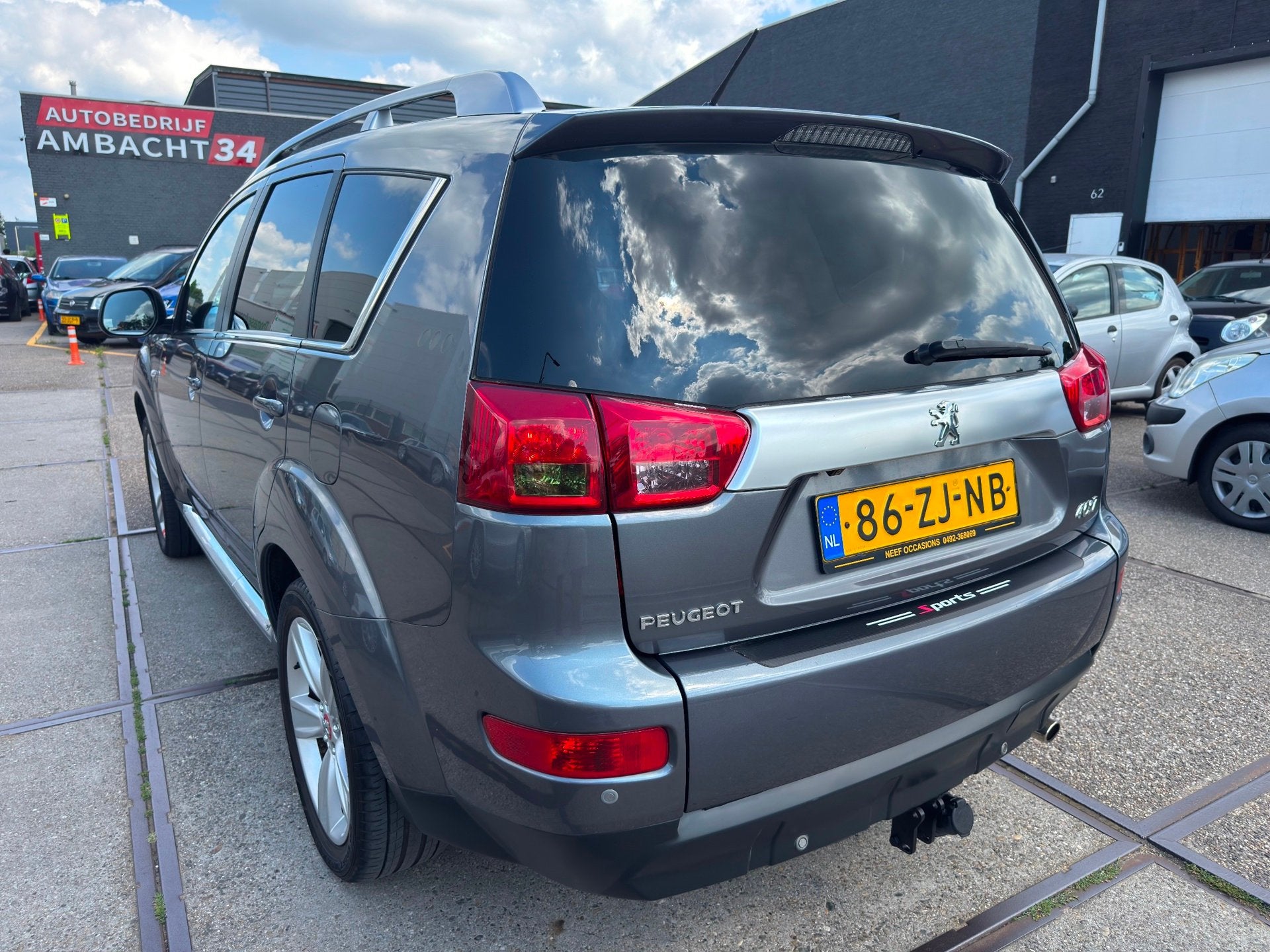 Peugeot 4007 2.4 GT 7p., Auto's, Peugeot, Parkeersensor, Gebruikt, 4 cilinders, 7 stoelen