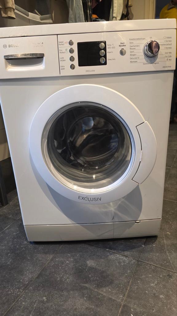 Bosch Serie 4 VarioPerfect Wasmachine - Gebruikt, Witgoed en Apparatuur, Wasmachines, Ophalen, Gebruikt, Voorlader, Kort programma