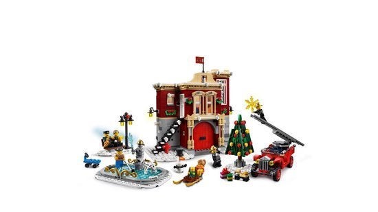 Lego 10263 Creator Kerst Winterdorp brandweerkazerne, Ophalen, Lego, Nieuw, Compleet