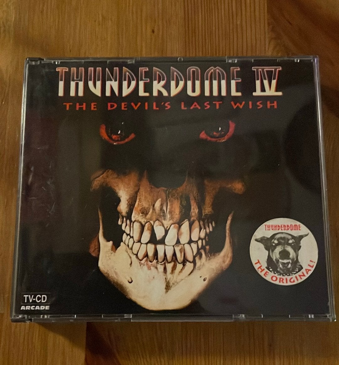 Thunderdome IV zonder boekje, Cd's en Dvd's, Ophalen of Verzenden, Zo goed als nieuw, Techno of Trance