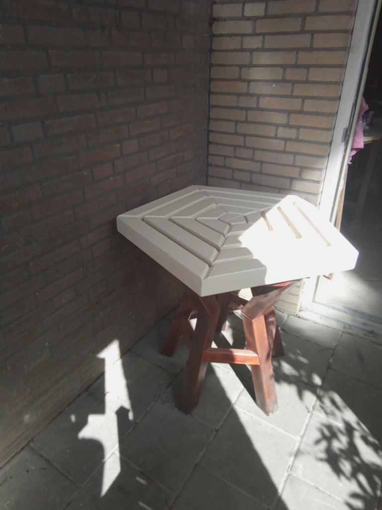 Tuintafel, Ophalen, Rechthoekig, Hout