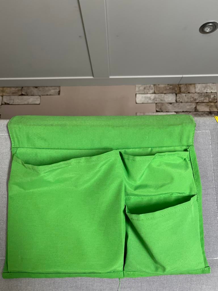 IKEA Opbergzak Groen - Handige Organizer voor Bank/Bed, Ophalen of Verzenden, Gebruikt, Groen, Textiel