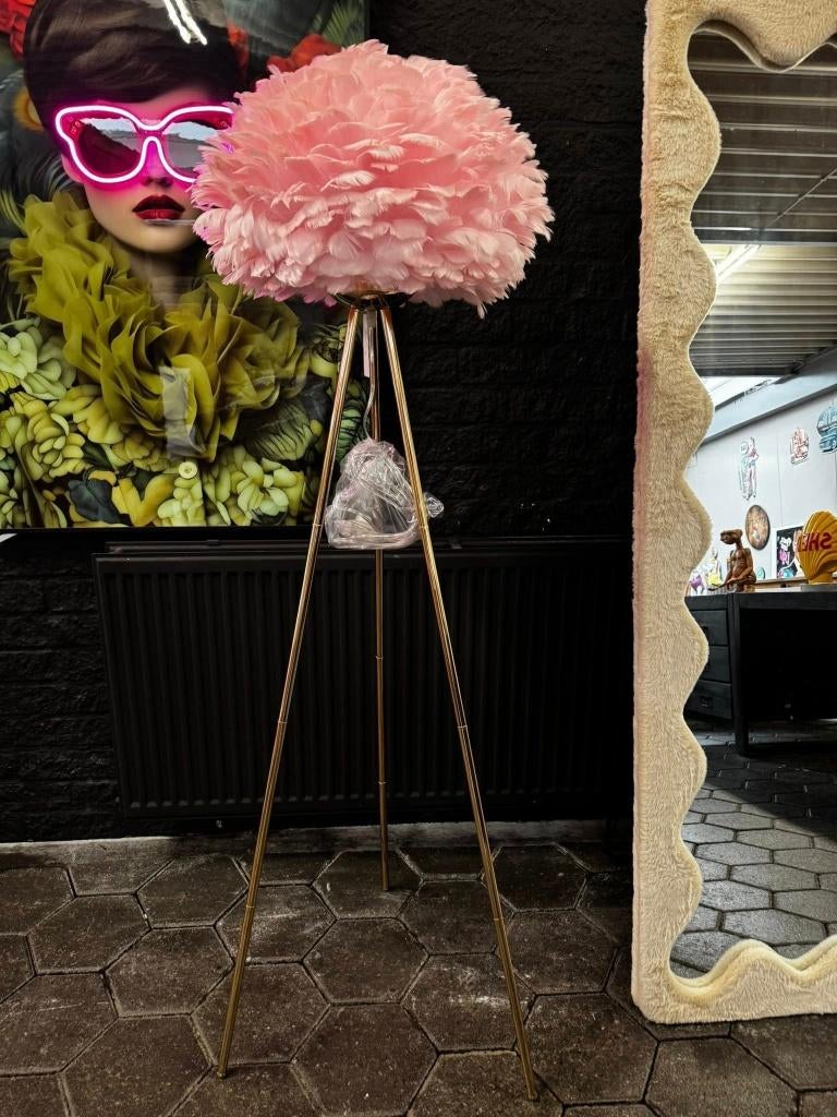 staande pampa veren vloerlampen 150 cm, Ophalen, Nieuw, Minder dan 100 cm