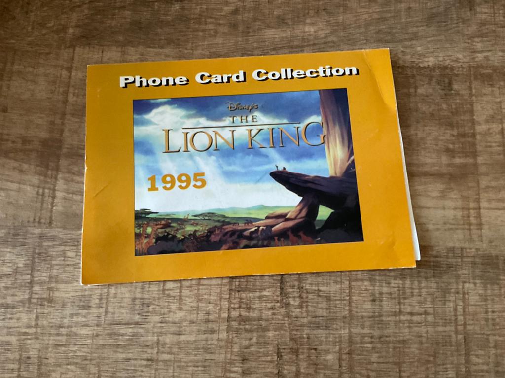 Telefoonkaart collectie The Lion King, Ophalen of Verzenden, Buitenland