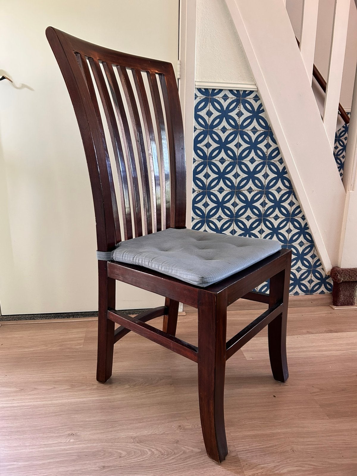 Eetkamerstoelen  (set van 6), Huis en Inrichting, Ophalen, Gebruikt, Bruin, Koloniaal