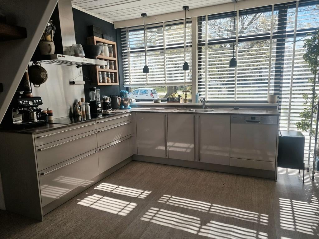 Wegens verbouwing gehele Barletti keuken in heel goede staat, Ophalen, Gebruikt, Hoekkeuken, Hoogglans of Gelakt