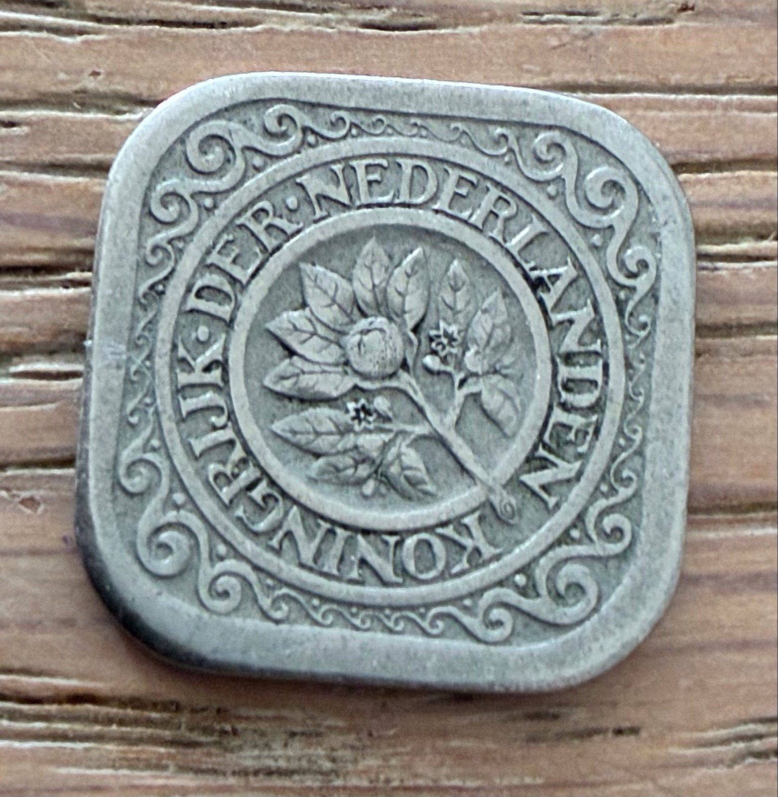 Zeldzame vierkante 5 cent munt Koningin Wilhelmina (1913), Postzegels en Munten, Munten | Nederland, Ophalen, Koningin Wilhelmina