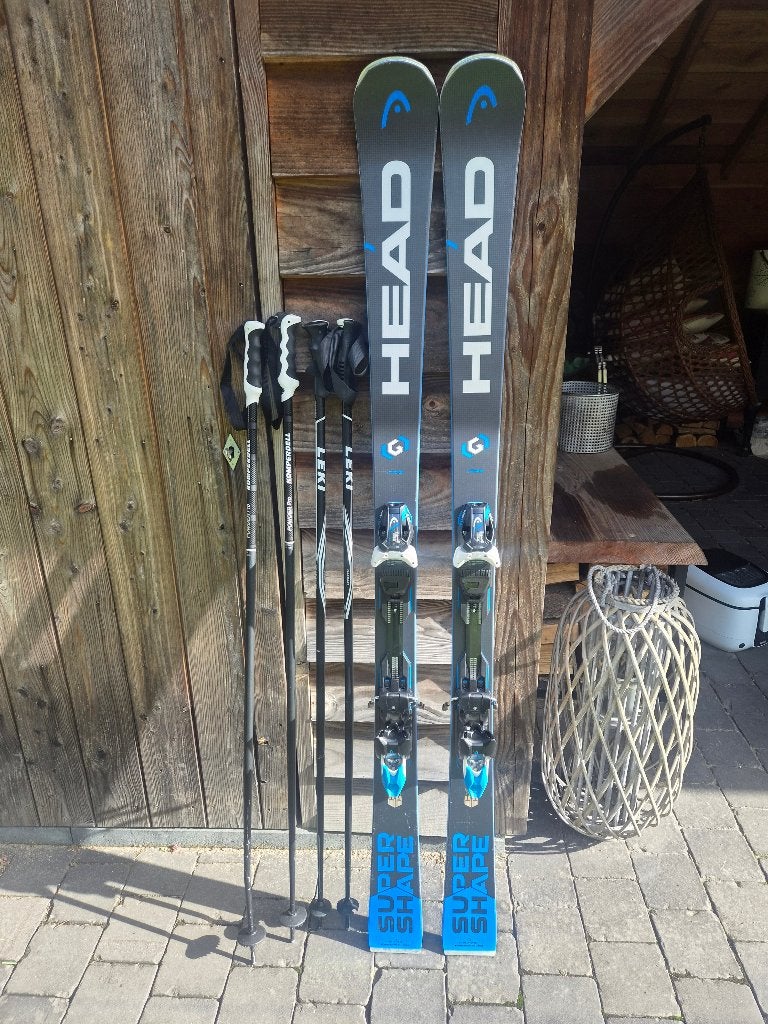 HEAD Supershape e-Titan ski's 170 cm, Ophalen, 160 tot 180 cm, Gebruikt, Carve