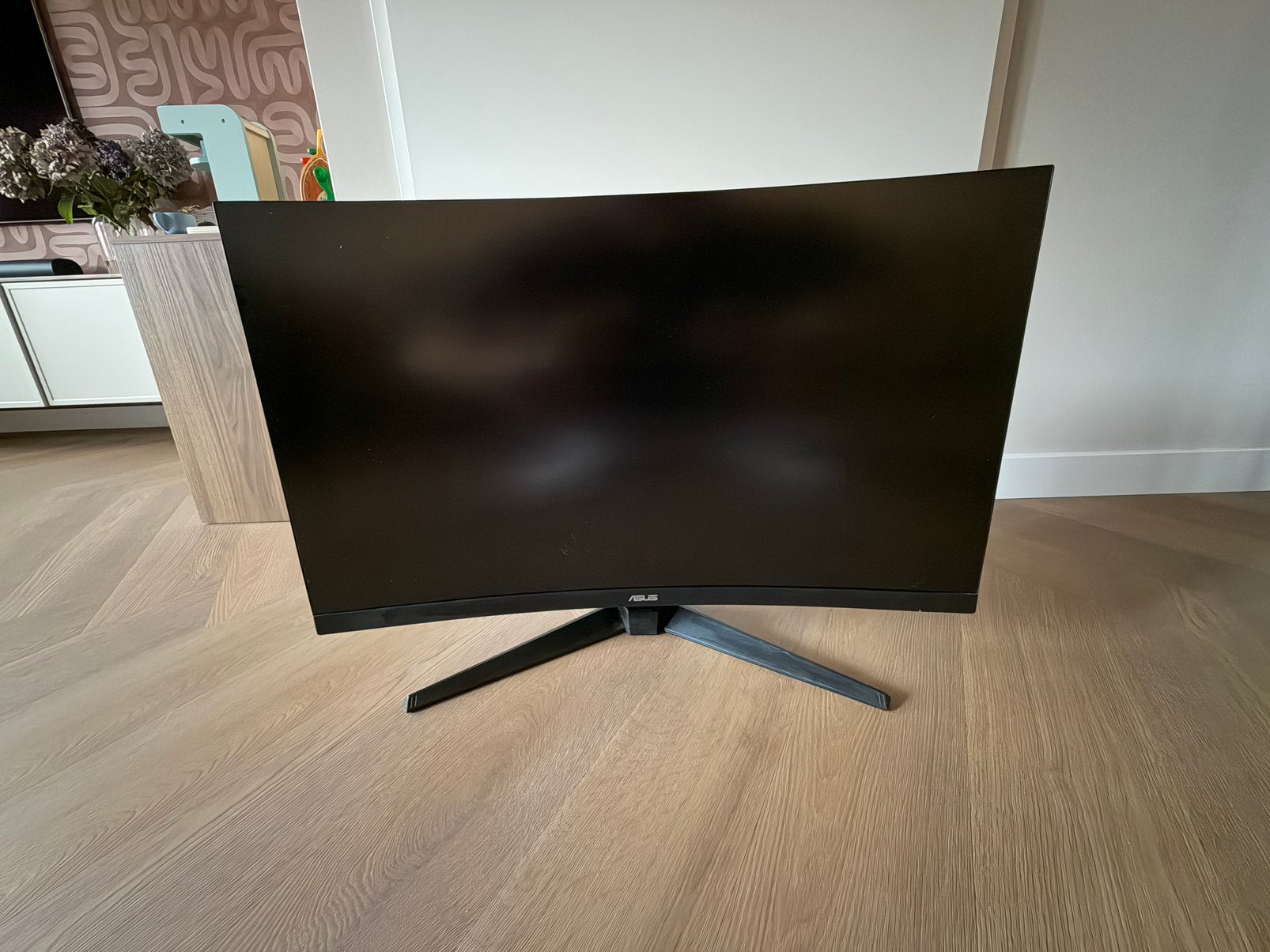 ASUS TUF Gaming VG32VQ1B, Computers en Software, Monitoren, IPS, Curved, Zo goed als nieuw, Ophalen