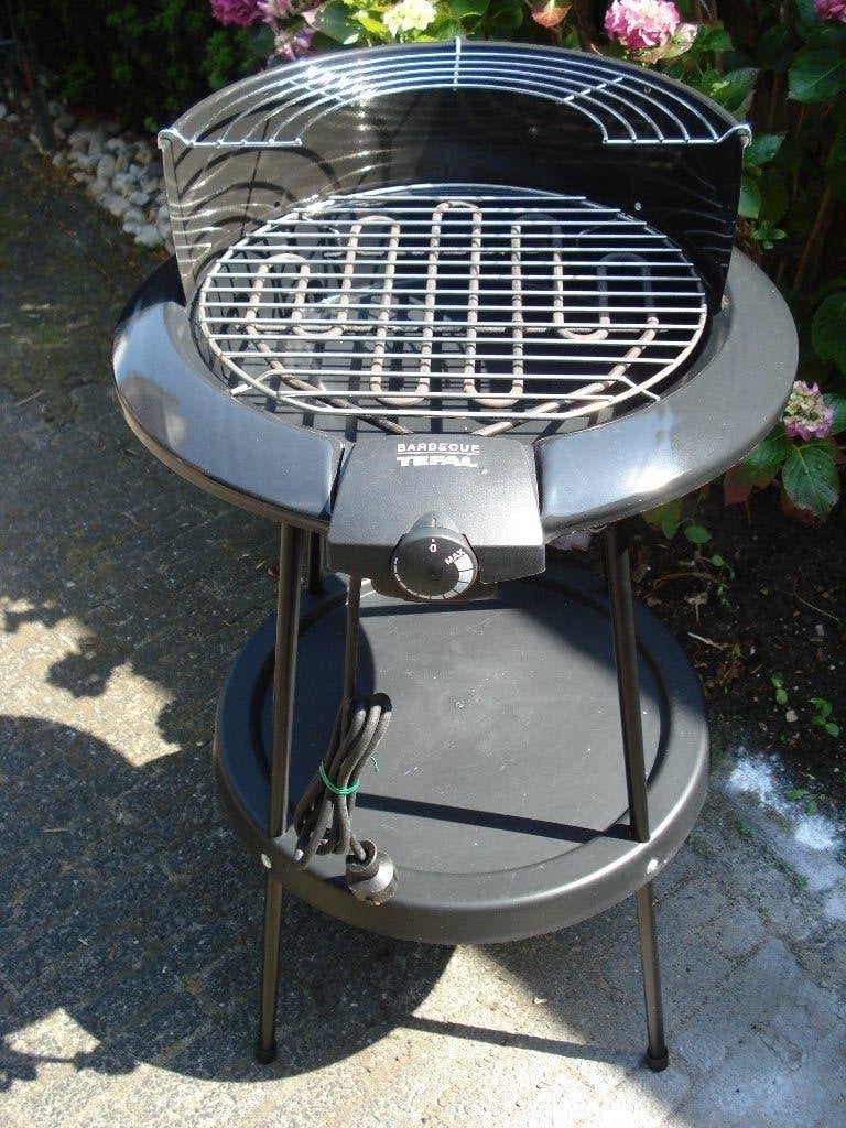elektrische barbeque tefal 2300watt, Tuin en Terras, Elektrische barbecues, Ophalen, Zo goed als nieuw, Tefal