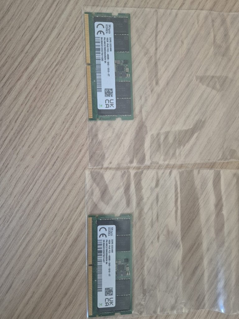 SODIMM DDR5 2x16GB 4800, Computers en Software, RAM geheugen, 32 GB, Ophalen of Verzenden, Zo goed als nieuw, DDR5