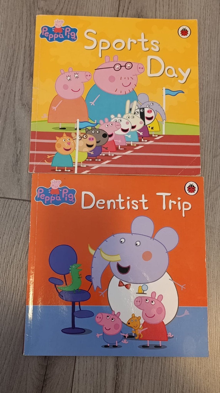 Peppa Pig Boekjes: Sports Day & Dentist Trip, Ophalen of Verzenden, Gelezen, Jongen of Meisje