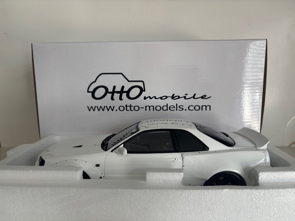 Nissan Skyline GT-R R34 KRC Body Kit 2019 1:18 (nieuw), Verzenden, Nieuw, Auto, OttOMobile