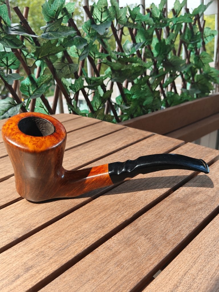 Savinelli Autograph – gladde zelfstaande freehand pijp, Ophalen of Verzenden, Gebruikt, (Water)pijp
