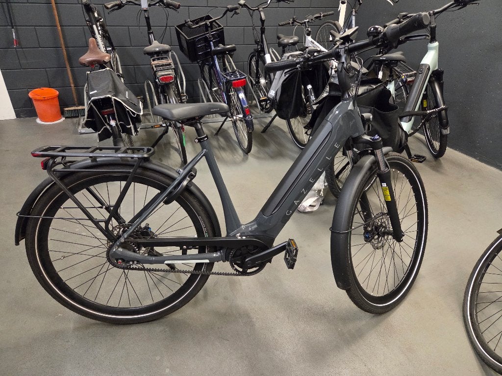 Gazelle Ultimate C5, Ophalen, Zo goed als nieuw, 51 tot 55 cm, 50 km per accu of meer