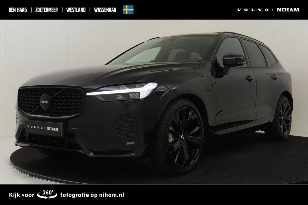 Volvo XC60 T6 PLUG-IN HYBRID AWD ULTIMATE BLACK EDITION -PAN, Automaat, 12 maanden, Gebruikt, Euro 6