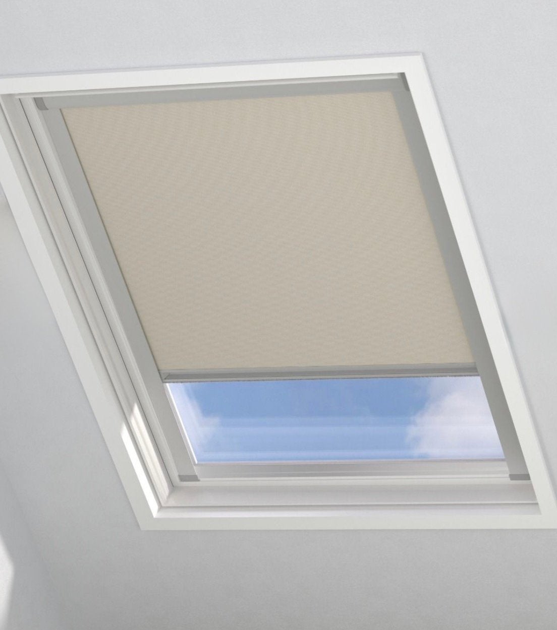 Velux dakraam verduisteringsgordijn wit  type M06, Doe-het-zelf en Verbouw, Glas en Ramen, Ophalen, Minder dan 80 cm, 80 tot 120 cm