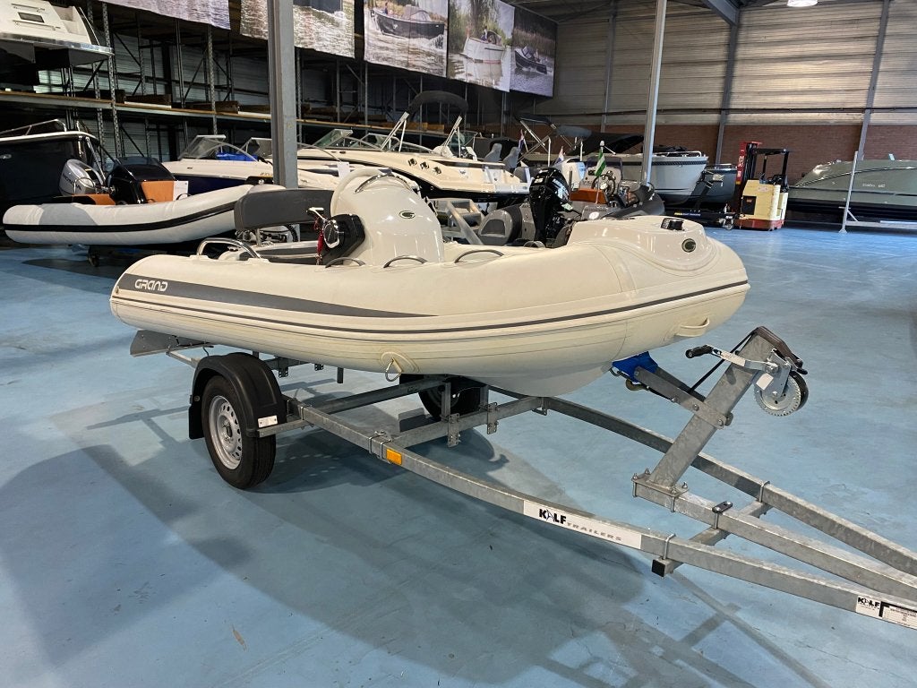 Grand G340 met Honda 20 pk, Watersport en Boten, Ophalen, 10 tot 30 pk, Gebruikt, Viertaktmotor