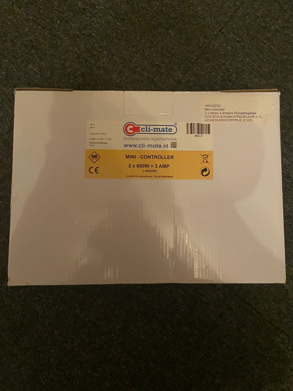 Nieuwe Cli-mate Mini-controller 2x600w fancontroller climate, Ophalen of Verzenden, Nieuw
