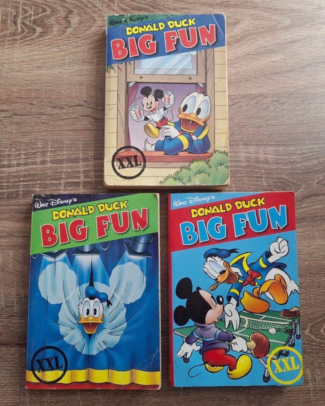 Donald Duck Big Fun XXL nr. 8,9 &11 los 2,-  3 voor 5,-, Boeken, Meerdere stripboeken, Ophalen of Verzenden, Gelezen