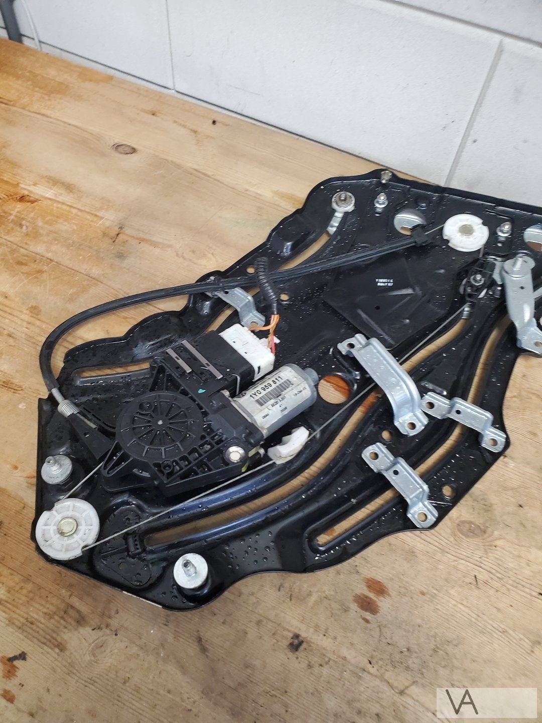 VW New Beetle cabrio 2002 - 2008 raammechanisme links achter, Auto-onderdelen, Gebruikt, -, Volkswagen, -